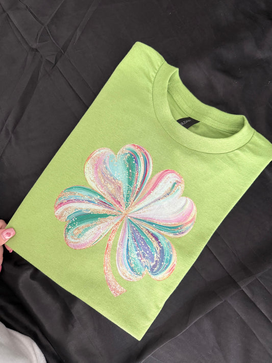 Brushstroke Shamrock